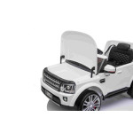 Elektrické autíčko - Land Rover Discovery - nelakované - biele